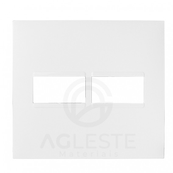 Placa P/2 Modulos 4x4 -  Pial Plus + Branco